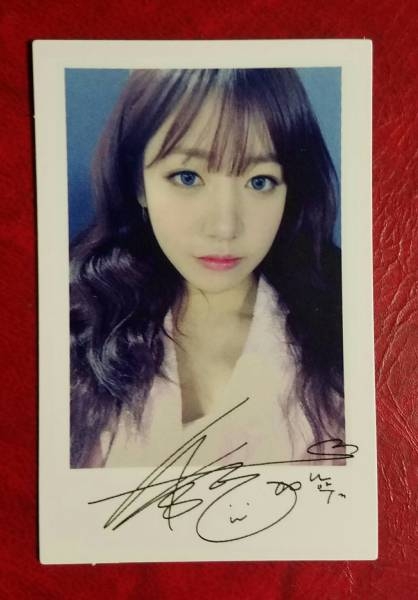 Apink ナムジュ PINK DAY WITH U ポラロイドカード 白 即決 Namjoo トレカ トレーディングカード ファンミグッズ Fanmeeting White拍卖