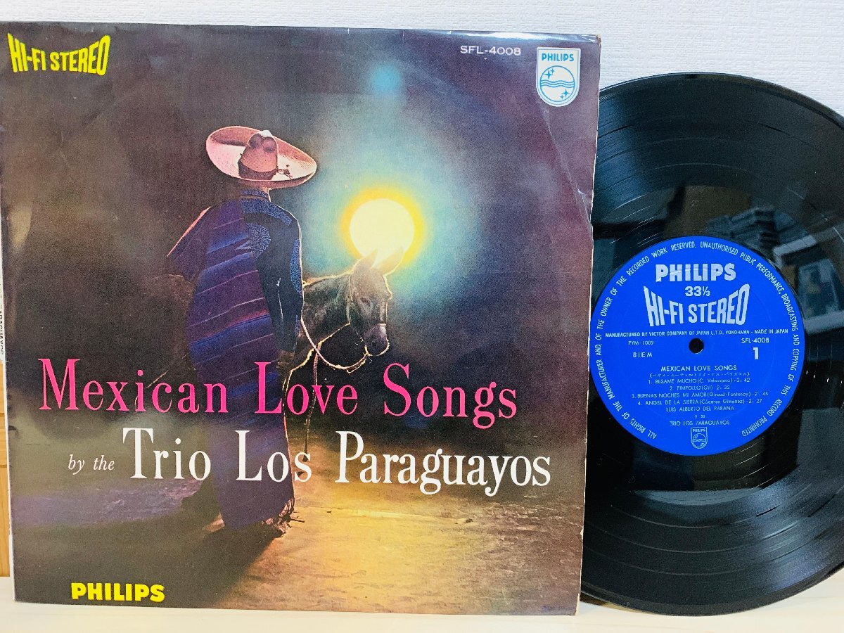 即決10inchレコード ベサメ・ムーチョ トリオ・ロス・パラガヨス Mexican Love Songs Trio Los Paraguayos L30拍卖