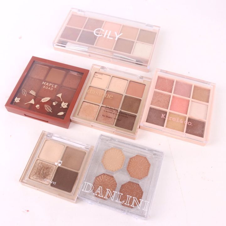 ロムアンド/デイジーク他 アイシャドウ 未使用有 6点セット まとめて 大量 韓国コスメ 期限切れ有 レディース rom&nd etc.拍卖