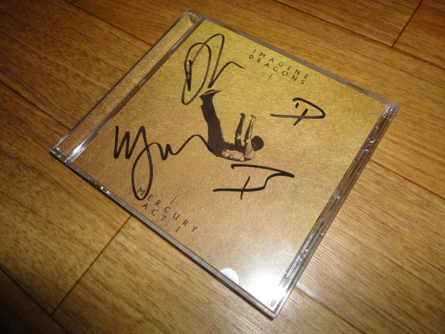 ♪サインあり♪Imagine Dragons (イマジン・ドラゴンズ) Mercury - Act 1♪ sign Jacket card拍卖