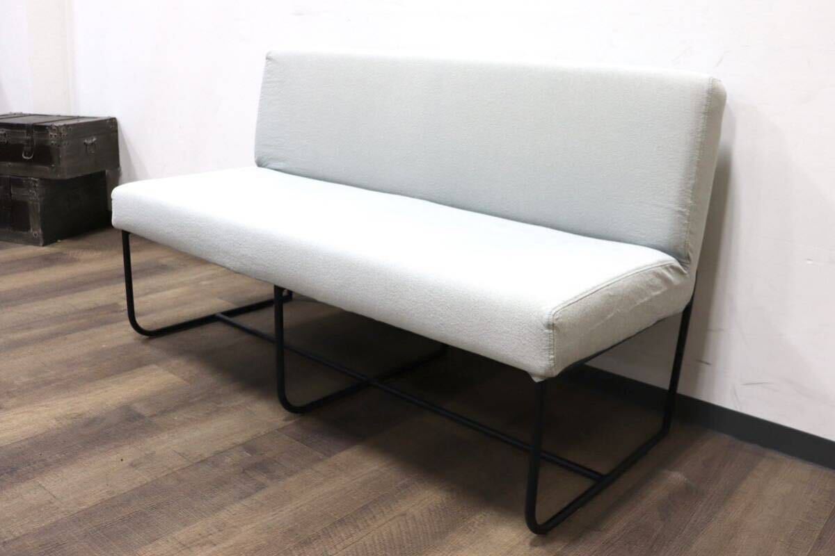 GMGH484A○ACTUS / アクタス OWN-F 2人掛けソファ ラブソファ ダイニングベンチ ファブリック カバーリング インダストリアル シンプル拍卖