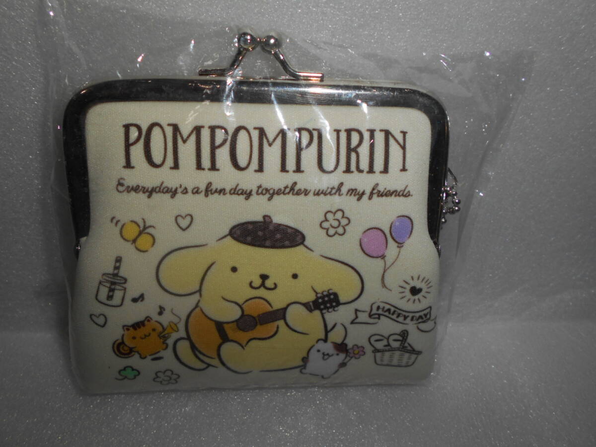 サンリオ ポムポムプリン がま口 小銭 財布 コインケース 1個拍卖