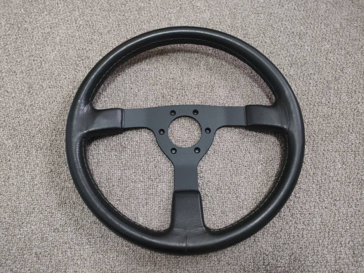 NISSAN 日産 NISMO 365A ニスモ 36.5Φ レザー ステアリング ハンドル 365mm拍卖