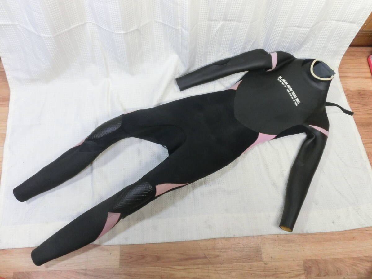 ● LOOSE レディース 5㎜ ウエットスーツ 細身 全長 136cm 裏地あり ●拍卖