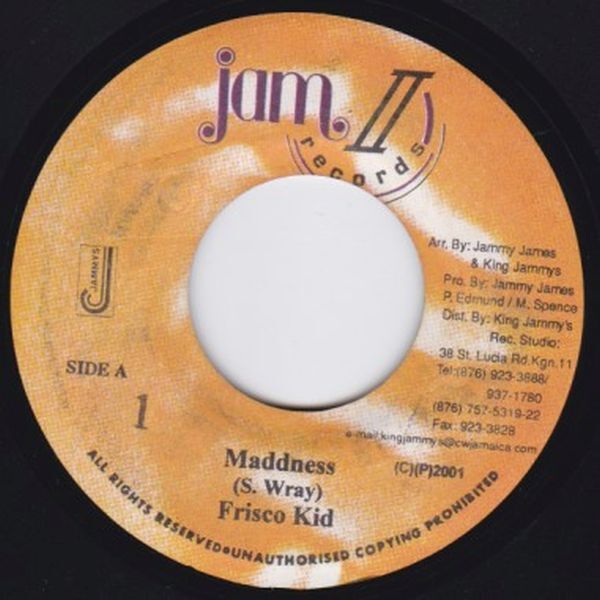 Epレコード FRISCO KID / MADDNESS (BATTERY)拍卖