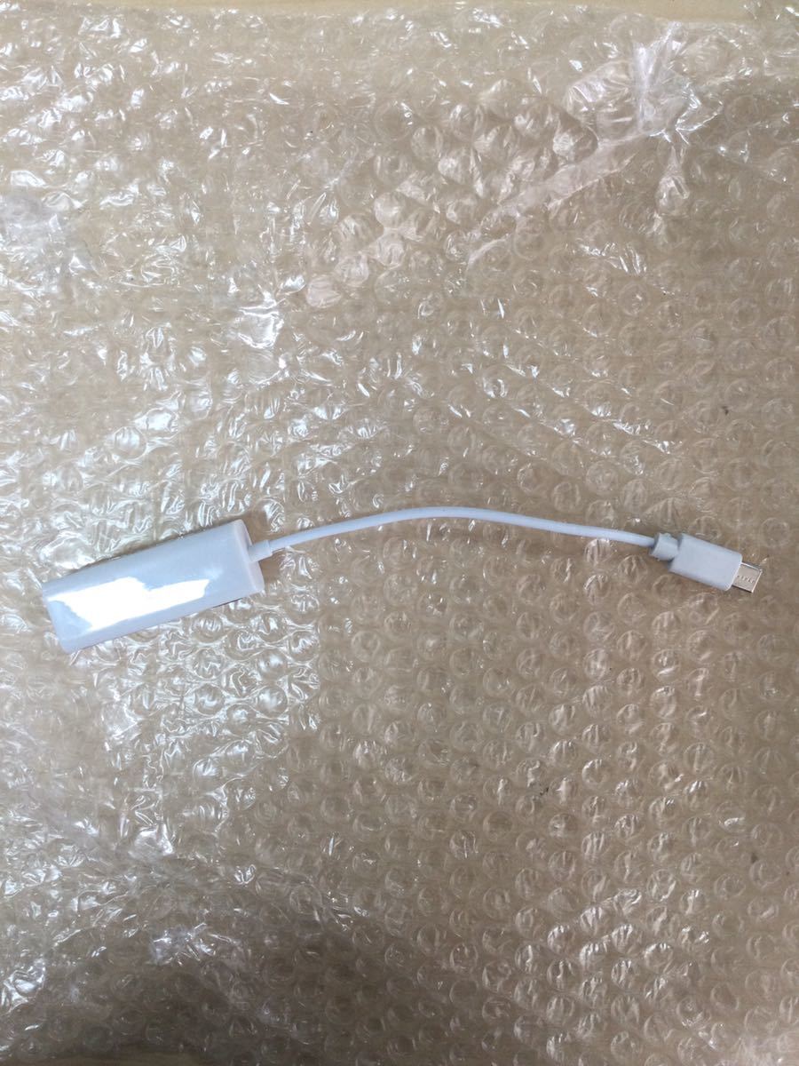 ◎(417-13) 動作未確認 イーサネットアダプター microUSB-有線LAN変換アダプタ USB2.0 KY-RTL8152B拍卖