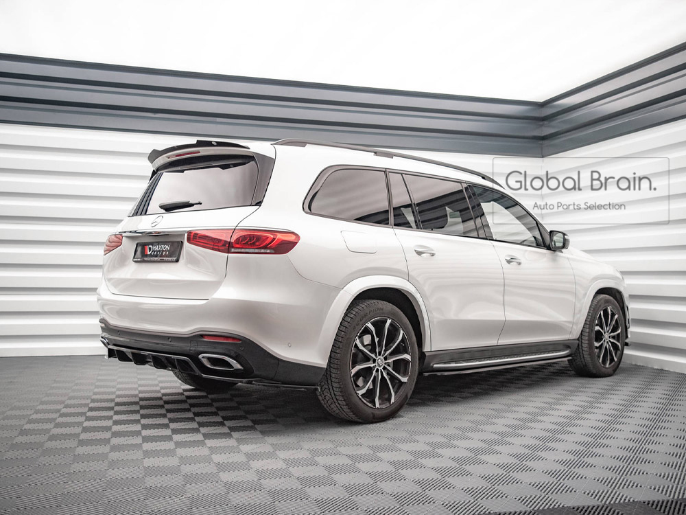 メルセデスベンツ GLS X167 AMGライン サイド スカート ディフューザー / バンパー エプロン アンダー スプリッター スポイラー エアロ拍卖