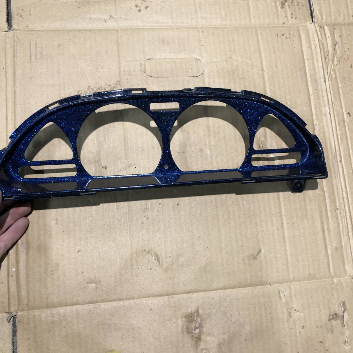 日産 S13 シルビア 180SX メーター パネル ラメ塗装 青ラメ 売り切り拍卖