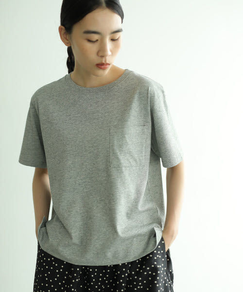 新品◆AMERICAN HOLIC グレーTシャツ 半袖カットプルオーバー◆アメリカンホリック拍卖