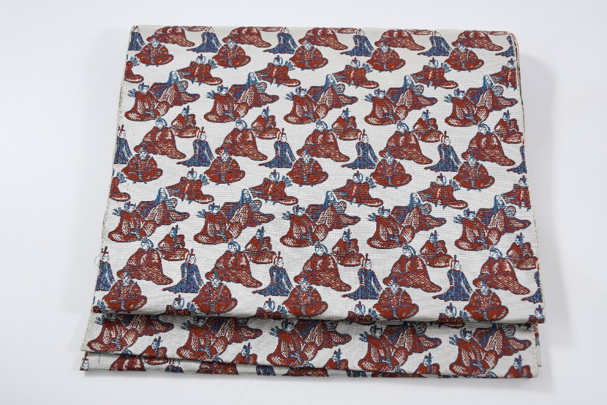 袋名古屋帯 源氏物語 人物 帯丈325cm ★着物屋 ne-9413 桜庭呉服店拍卖