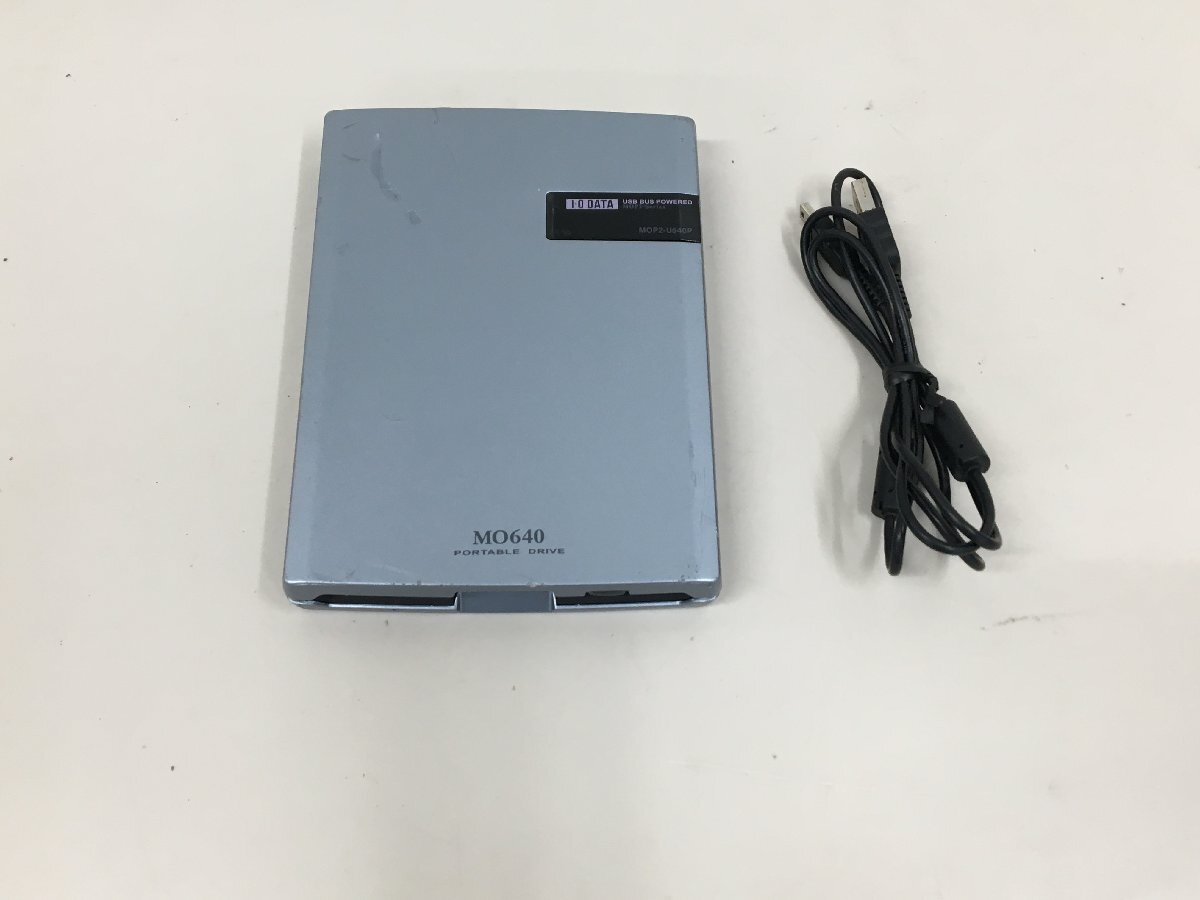 IODATA MOドライブ 640MB MOP2-U640P USB 対応 動作確認済 中古品 (管:2A3-M9)拍卖