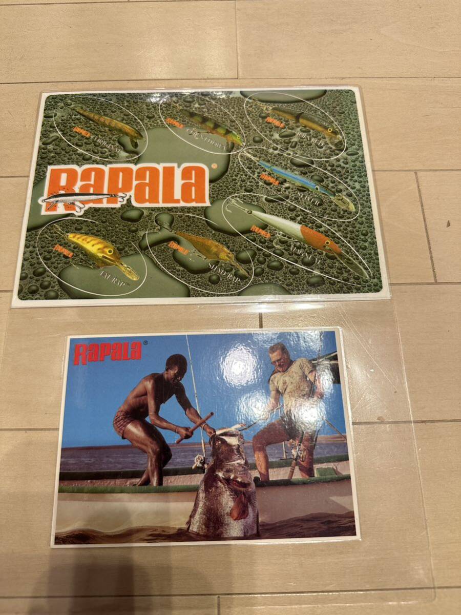 Rapala ブラックバス ルアー ポストカード ラミーネト済 30年前位 ラパラ拍卖
