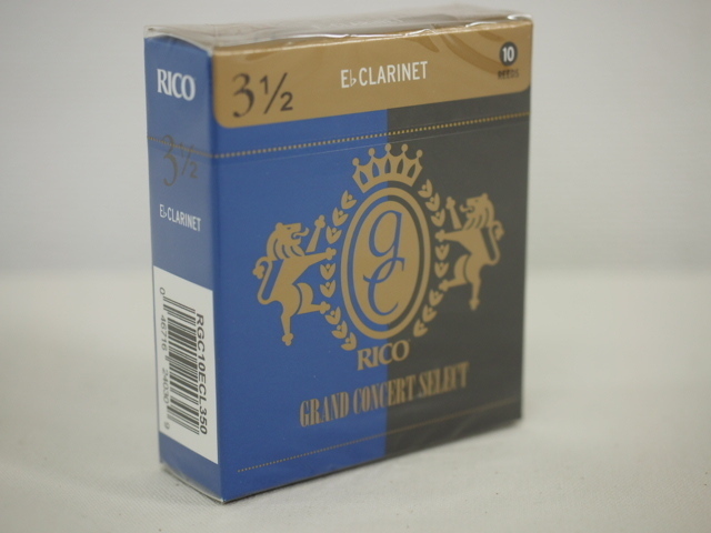 E♭クラリネットリード グランドコンサートセレクト トラディショナル 硬度3.1/2【正規輸入品】【定形外郵便】【日時指定非対応】拍卖