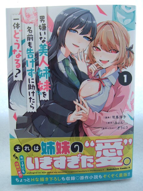 コミックス 男嫌いな美人姉妹を名前も告げずに助けたら一体どうなる? 1巻 240408 本 コミック マンガ 漫画 司馬淳子/漫画 みょん ぎうにう拍卖