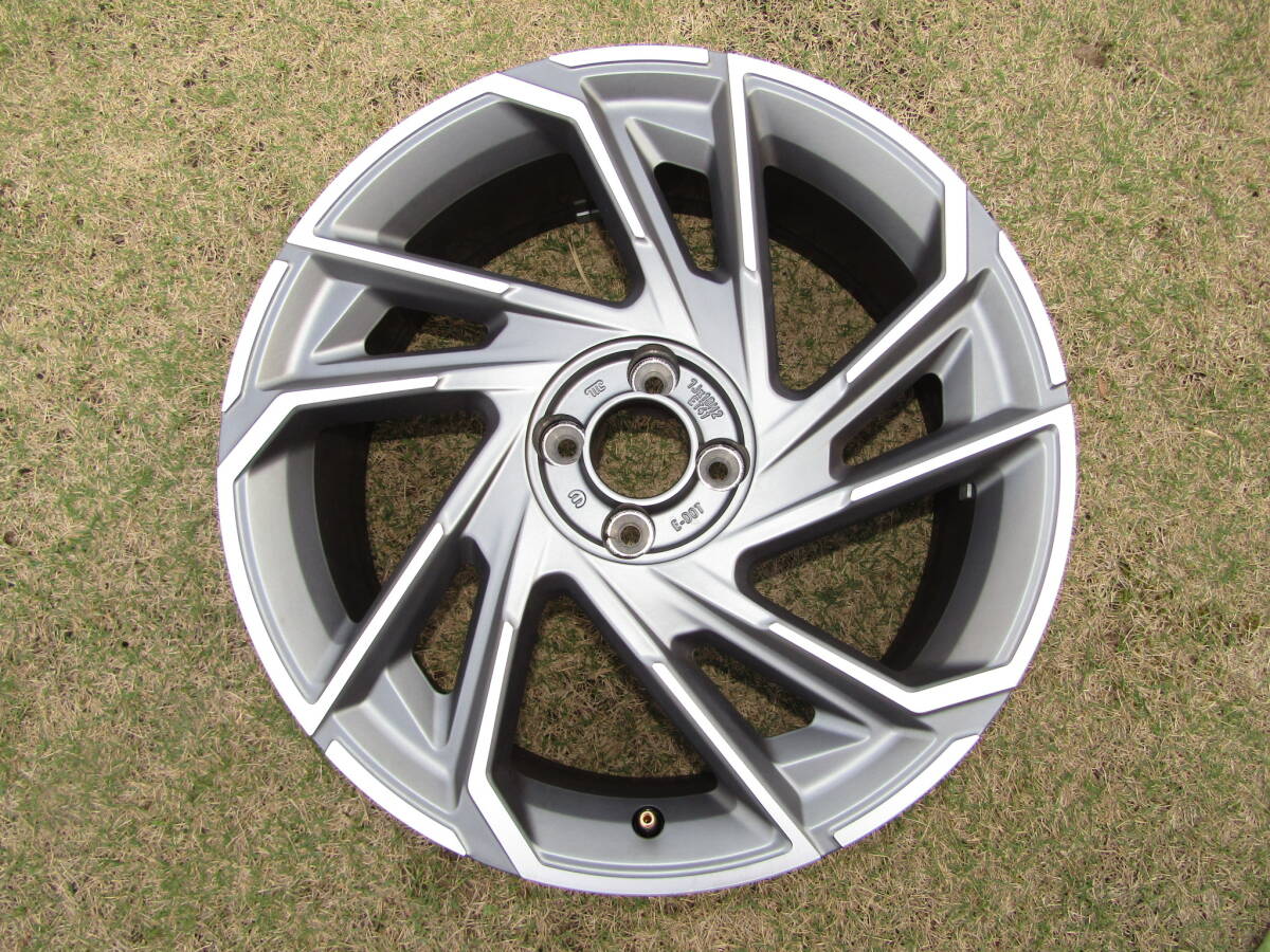 アバルト 500e 純正18インチ ホイール 1本 ABARTH 500e EV フィアット 7J 18 ET 41 ■■ 12041101拍卖