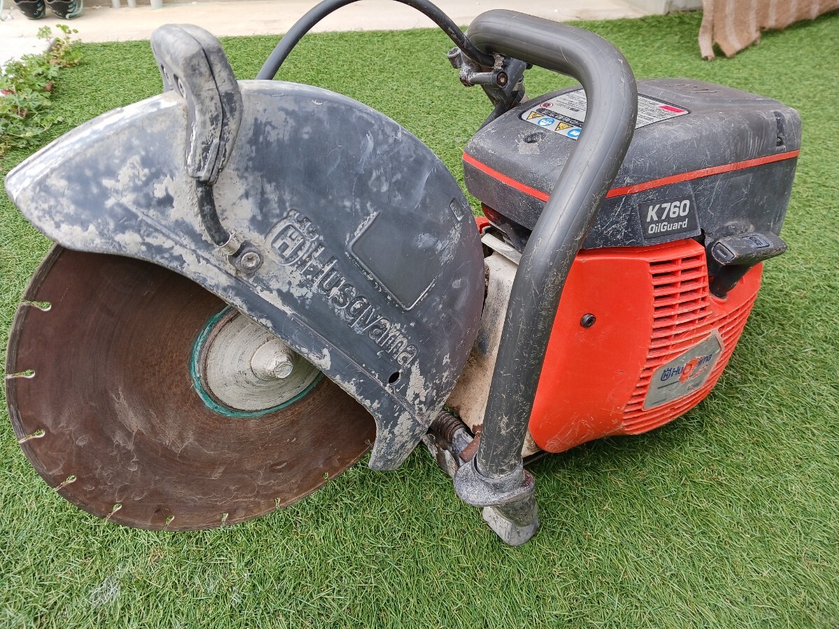 エンジンコンクリートカッター ハスクバーナー/Husqvarna K760 パワーカッター エンジンカッター拍卖