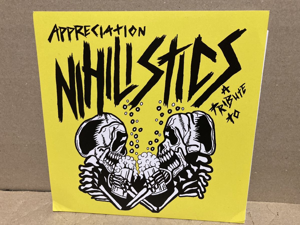 V.A.【7'EP TRIBUTE TO NIHILISTICS】PUNK/HARDCORE/BAD BRAINS/KRAUT/パンク天国拍卖