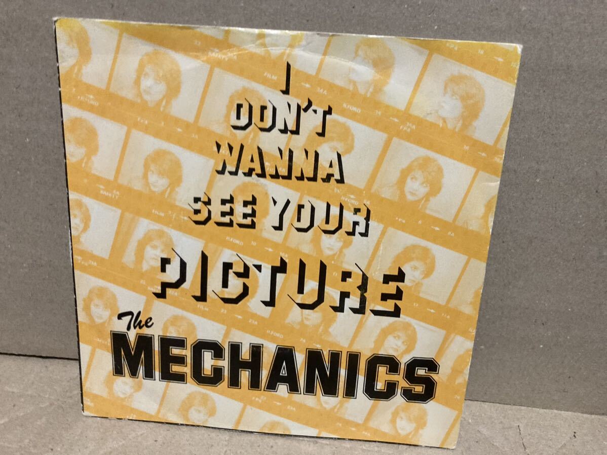 MERCHANICS【7' I DON'T WANNA SEE YOUR PICTURE】パンク天国/POWERPOP/NEWWAVE/KBD拍卖