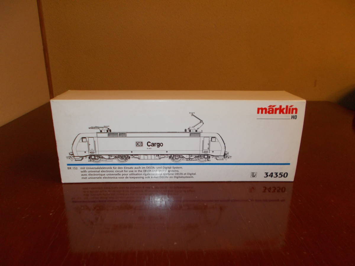 定価の半額以下!! 売切 ほぼ新品 Mrklin 34350 Elektrische Lokomotive BR 152 der DB拍卖