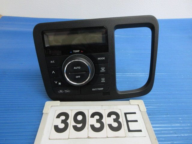 $ 3933E ワゴンR MH23S 純正 エアコンスイッチパネル オートエアコン 39510-70K02-5PK S拍卖