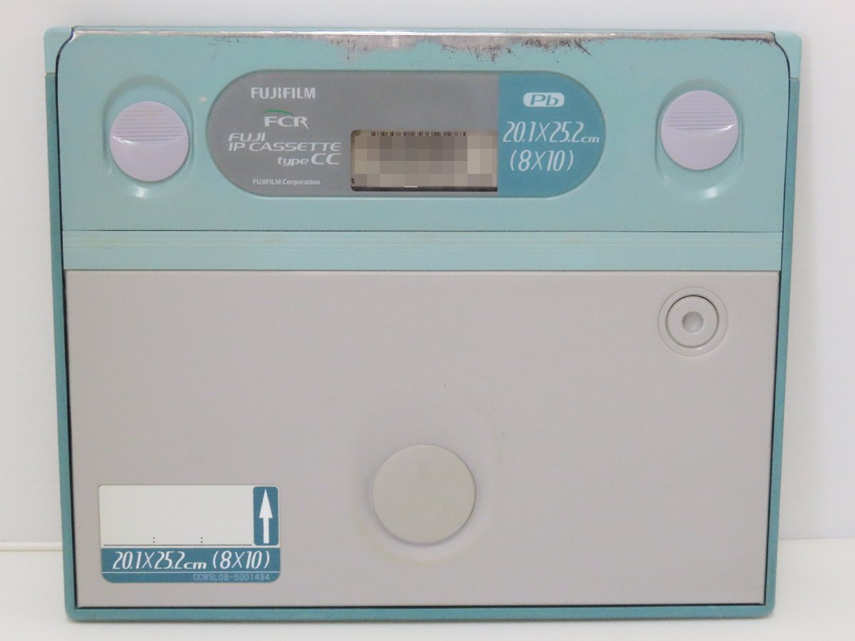 ☆60☆ FUJIFILM FCR IP CASSETTE type CC 20.1X25.2cm 8X10 カセッテ 富士フイルム 部品取り◆0425-262拍卖