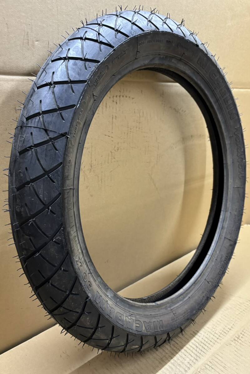 ●展示新品 数量限定★MICHELIN ミシュラン MACADAM 90X●110/80ZR18●ラジアル/フロント/タイヤ 110/80-18 58W ゼファー400 CB1100 14S63Z拍卖