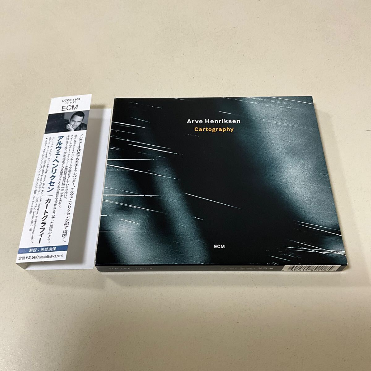 国内盤 帯付 ARVE HENRIKSEN Cartography /David Sylvian アルヴェヘンリクセン カートグラフィー 拍卖