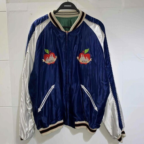 KITH 23ss FOR THE TAILOR TOYO SOUVENIR REVERSIBLE JACKET Size-XL TT15267KT キス スーベニアリバーシブル 東洋エンタープライズ拍卖