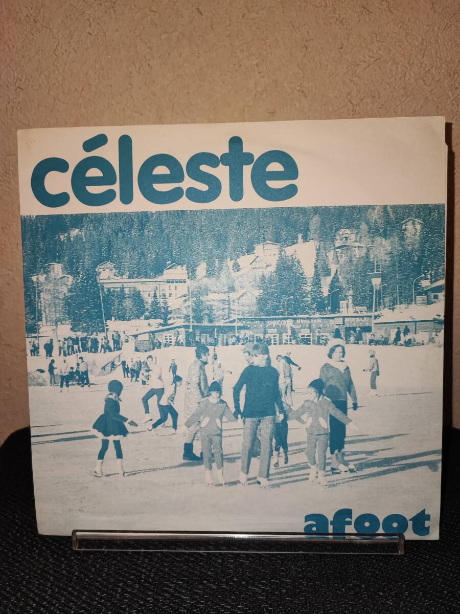 セレステ Cleste - Afoot Harmony Label h*001 インサート ポストカード 付属 Celeste 7インチ ネオアコ ギターホップ インディポップ拍卖