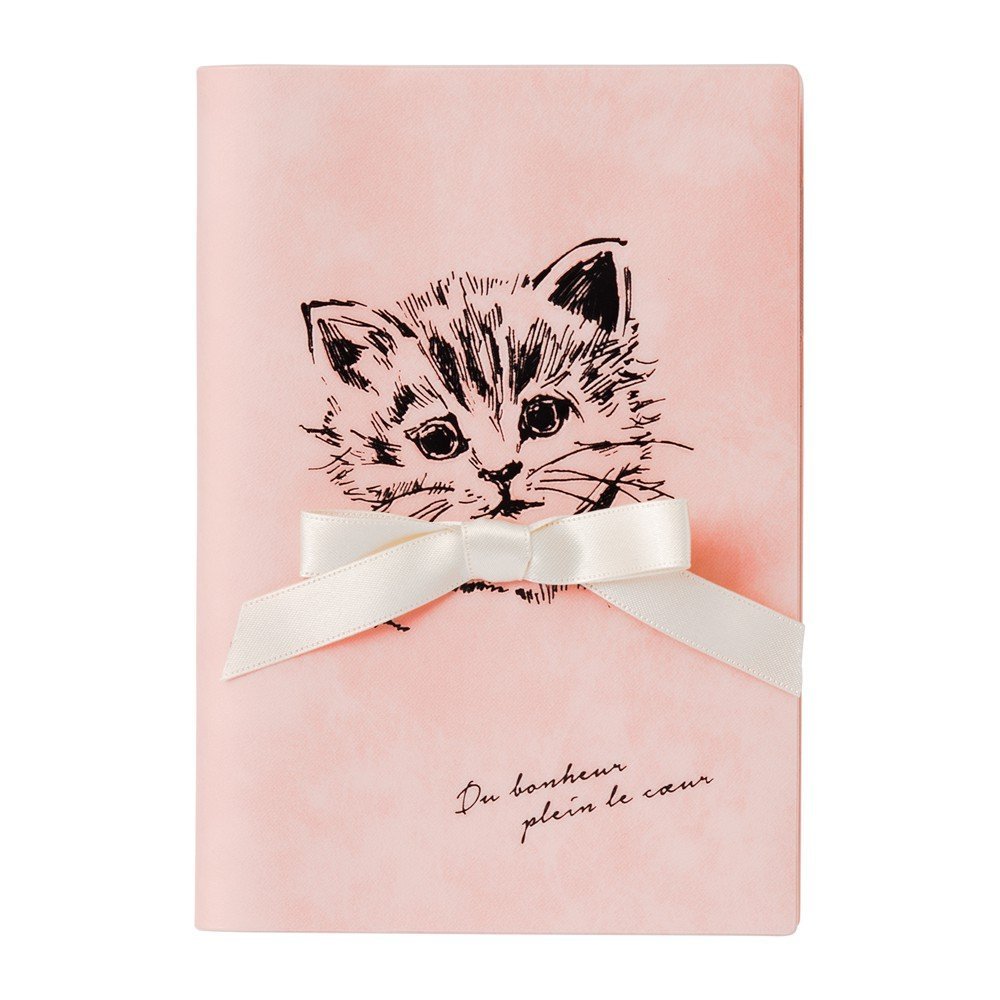 § マークス 手帳 2019 スケジュール帳 ダイアリー ウィークリー・レフト A6変型 リアルリボン ピンク拍卖