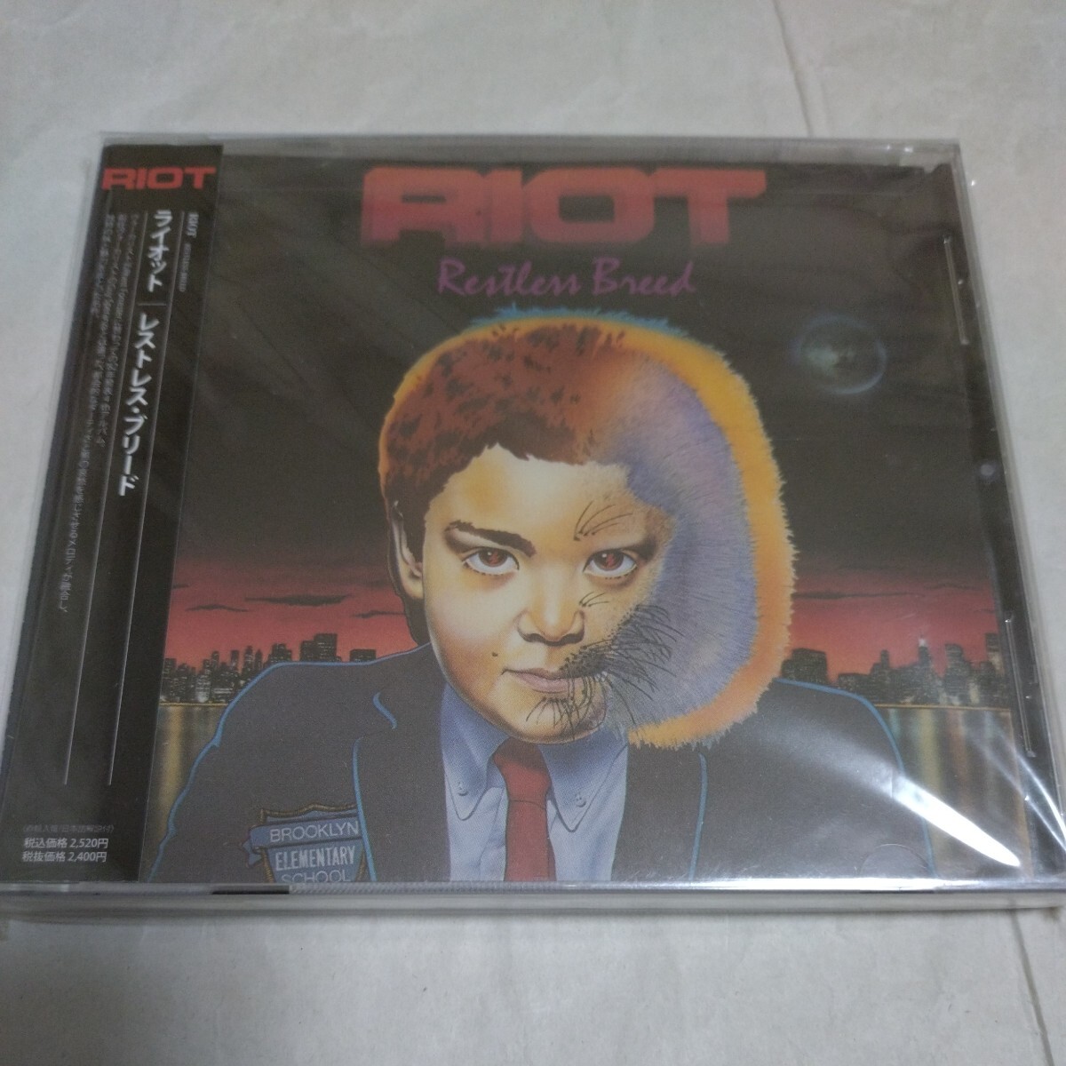 新品未開封★Disk Union帯★輸入盤国内仕様★ライオット★レストレス・ブリード★RIOT★Restless Breed★3984-14232-2拍卖