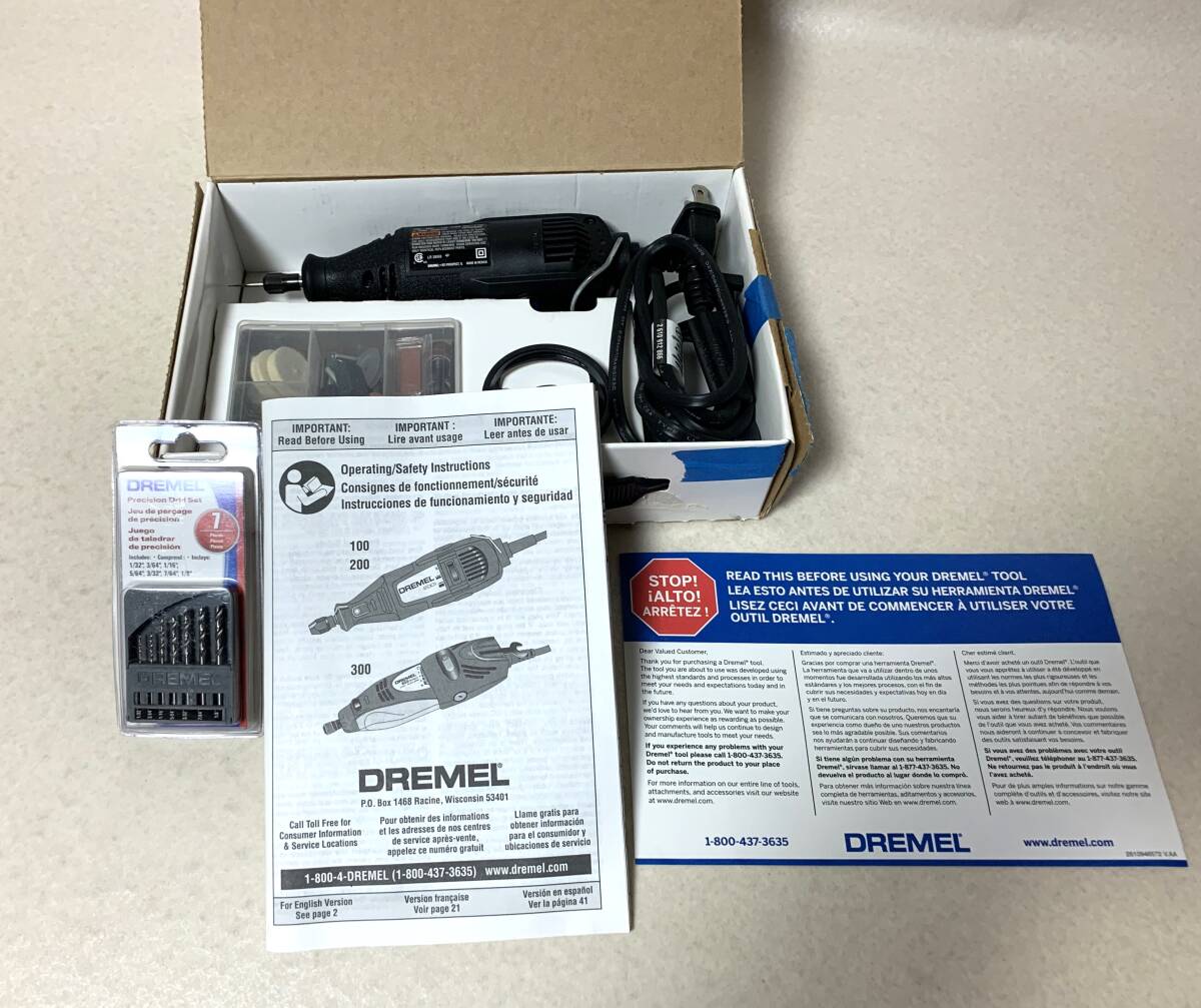 DREMEL 200 SERIES ドレメル ルーター 2段階スピード 美品拍卖