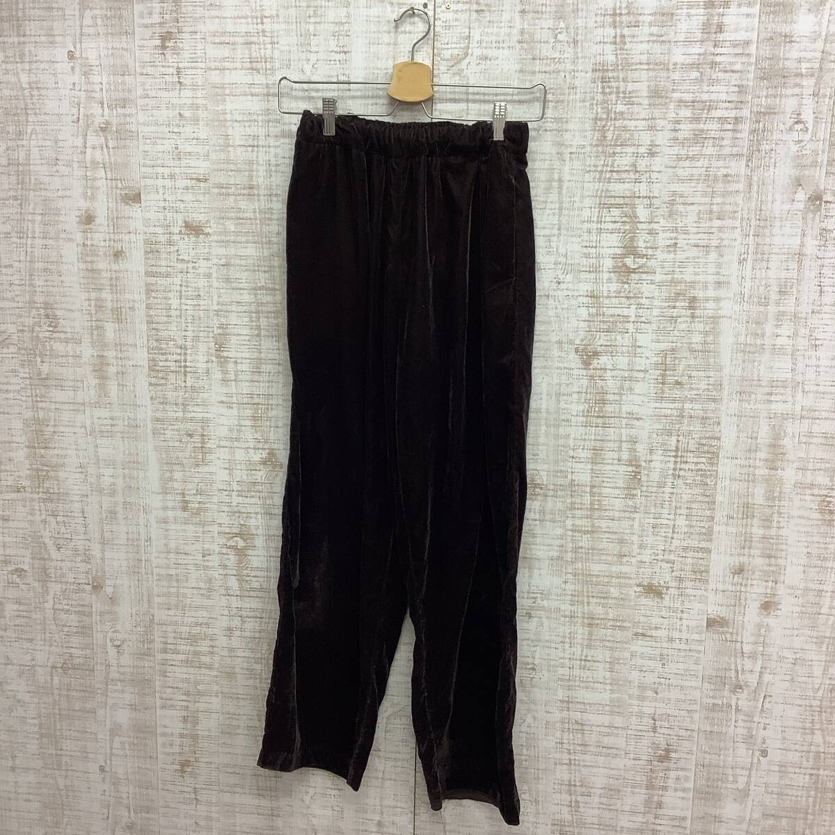 A252◇JEANASIS|ジーナシス パンツ ブラウン 美品 サイズF拍卖