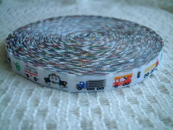 新品1巻♪22.5m♪ いろいろな車のチロルリボン拍卖