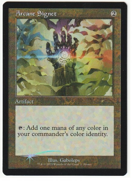 ドラフトプロモ Foil 秘儀の印鑑 旧枠 英語1枚 4枚まで拍卖