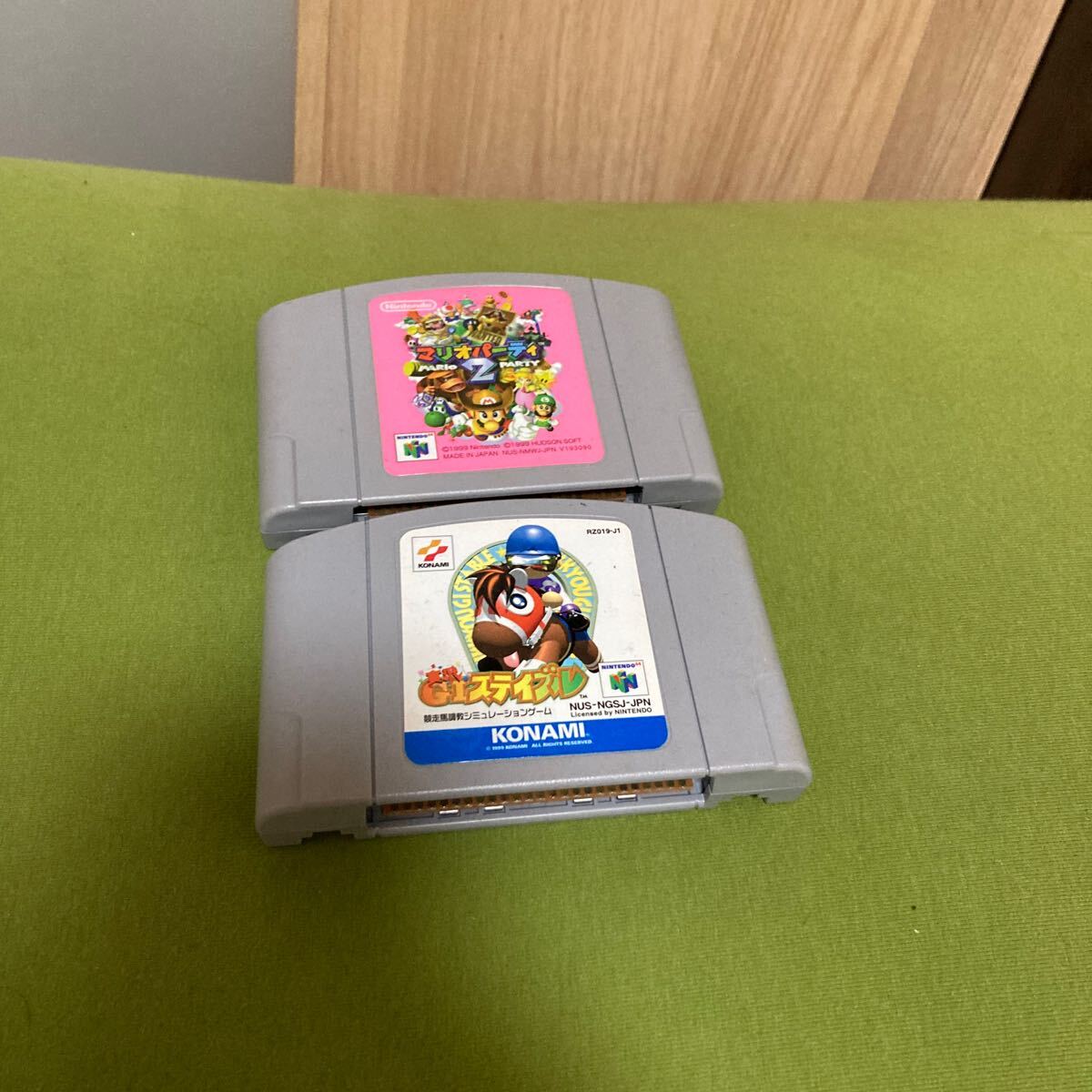 N64 ニンテンドー64 ソフト マリオパーティ2 GIステイブル 2種セット 中古拍卖