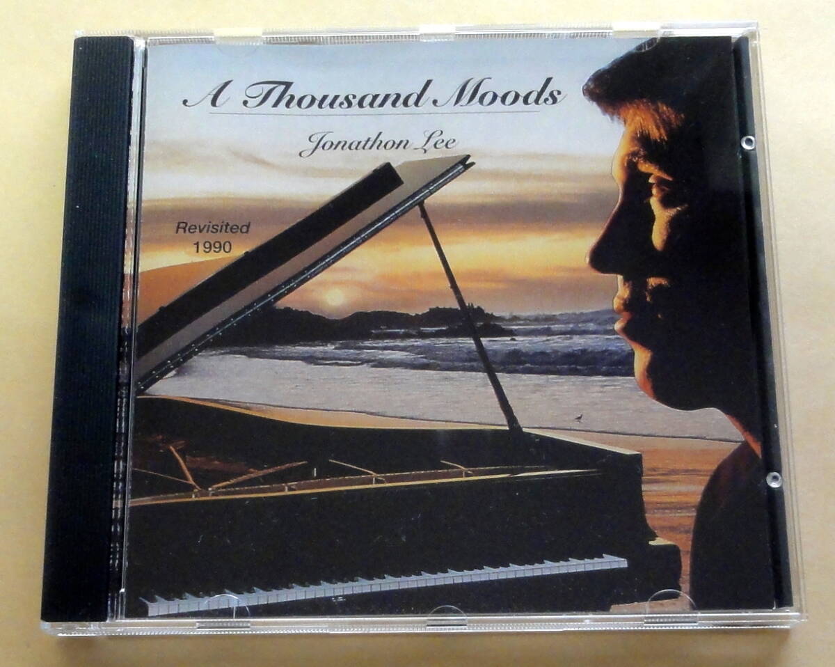 Jonathon Lee / A Thousand Moods~Revisited 1990 CD ジョナソン・リー ニューエイジ ピアノ ヒーリング 拍卖