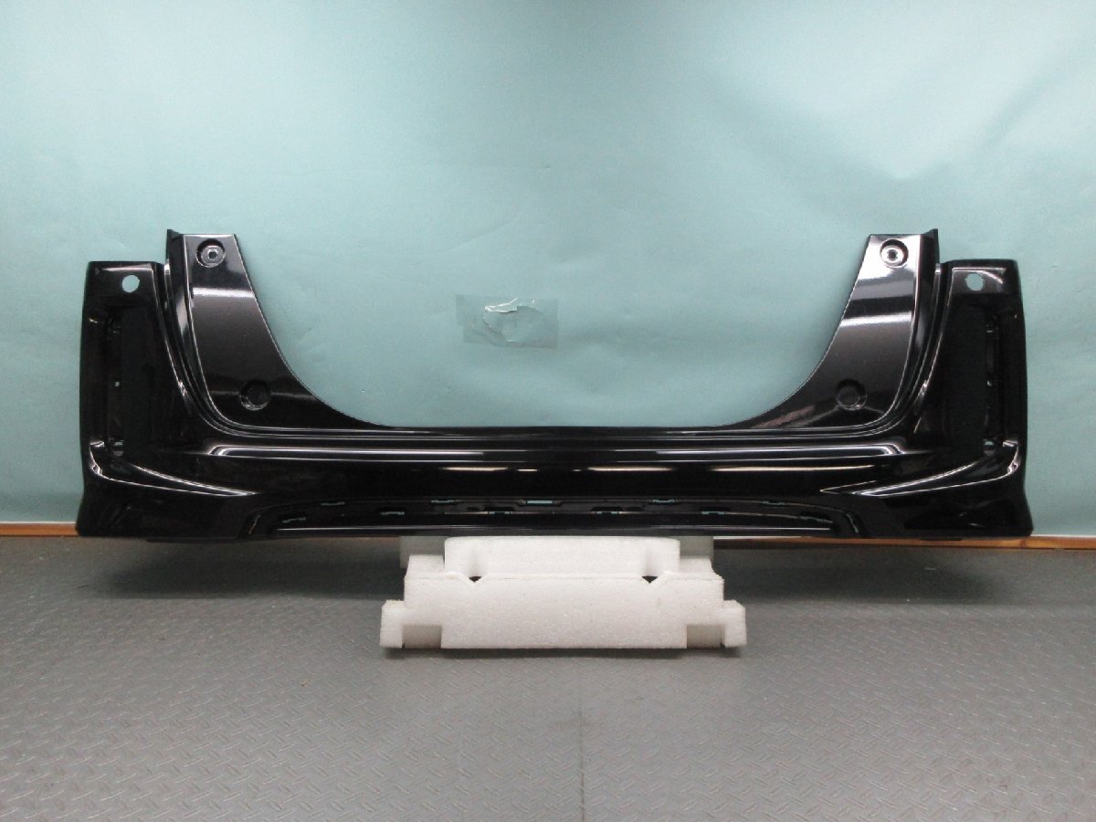 ◆ JF3 JF4 エヌボックスカスタム N-BOX CUSTOM 前期 純正 リアバンパー 71501-TTA-J000 クリスタルブラックパール拍卖