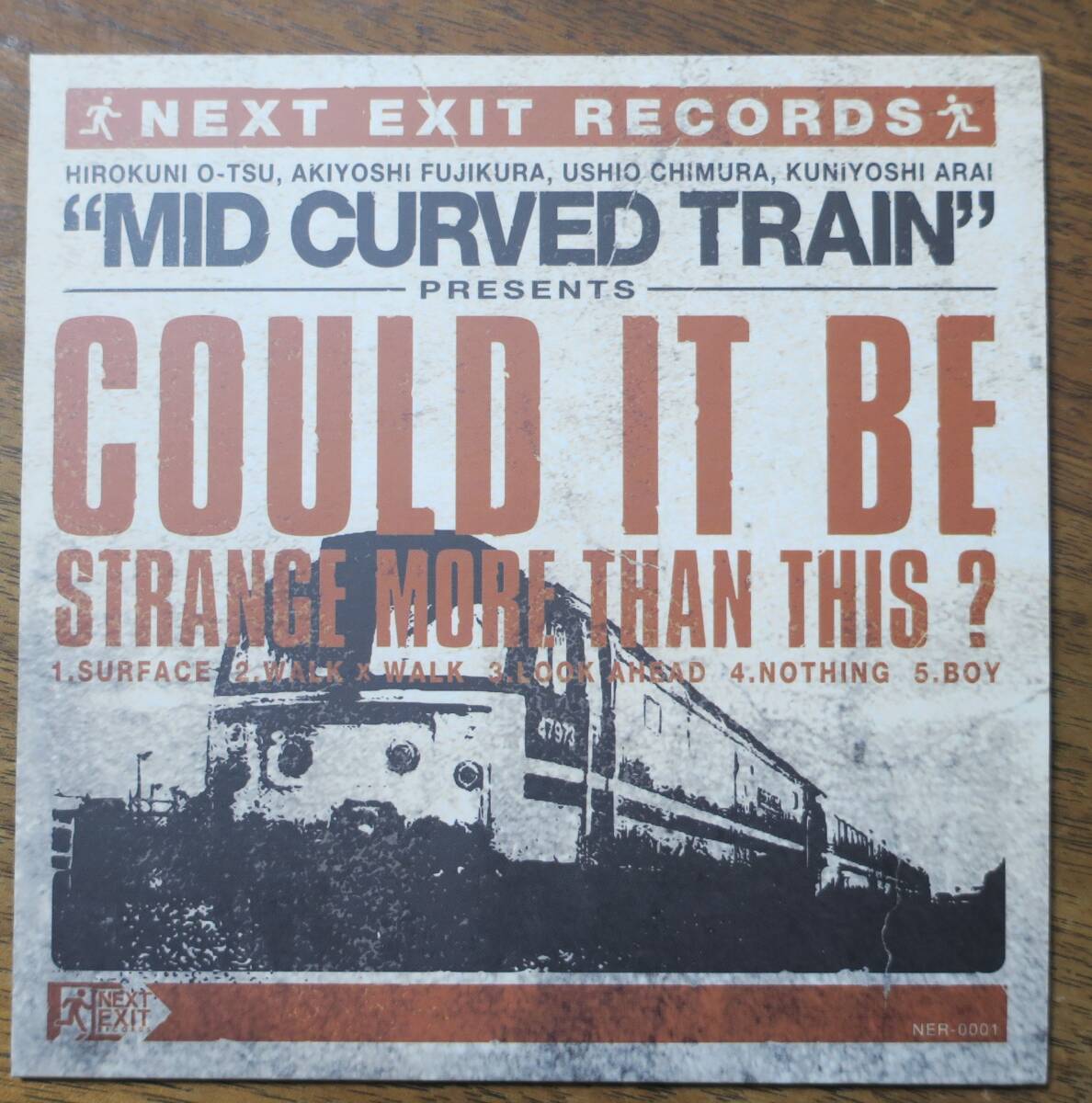 MID CURVED TRAIN/MxCxT/Could It Be Strange More Than This?Surface/Look Ahead/Walk x Walk/Nothing/Boy/HIROKUNI/FUJI/CHIMU/KUNI/CD拍卖