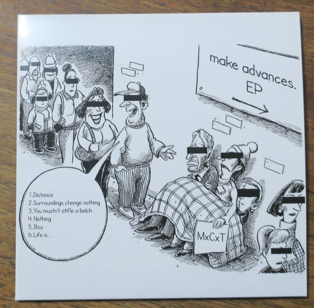 MxCxT/M×C×T/MAKE ADVANCES.EP/MID CURVED TRAIN/HIROKUNI/Distance/Bay/Life is/Surroundings change nothingミッドカーブトレインCD拍卖