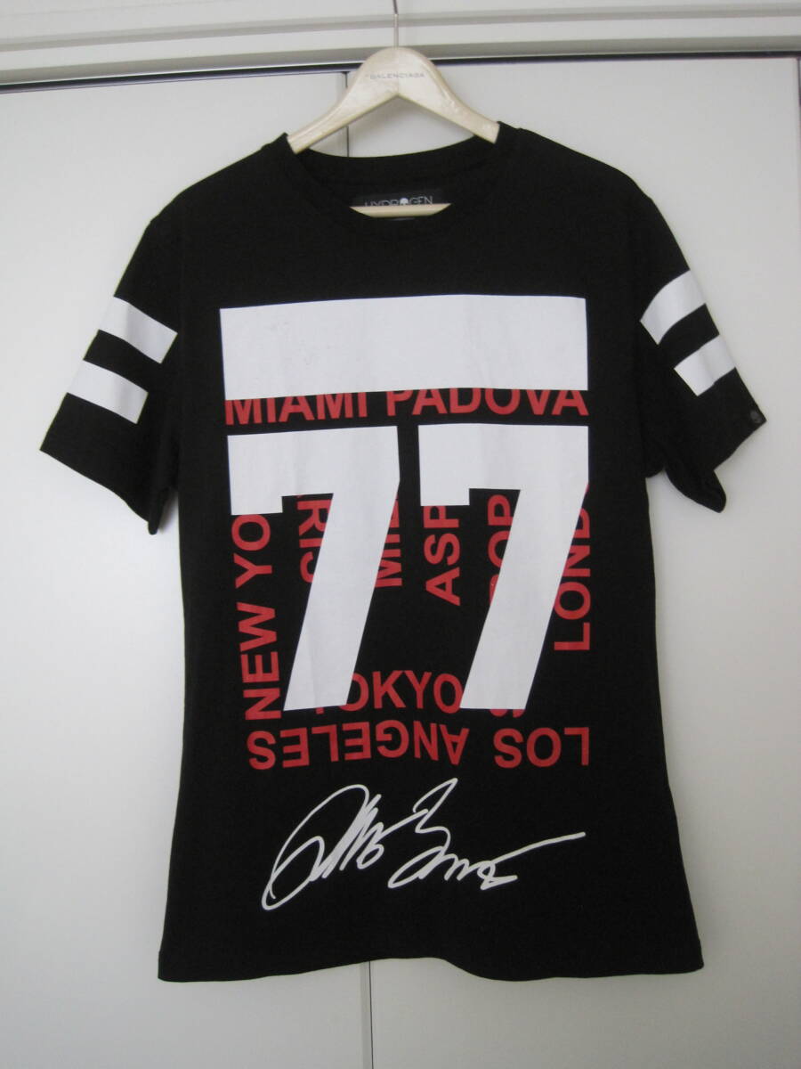 新品 定価19,000円 HYDROGEN ハイドロゲン Tシャツ S トルコ製 三喜商事拍卖