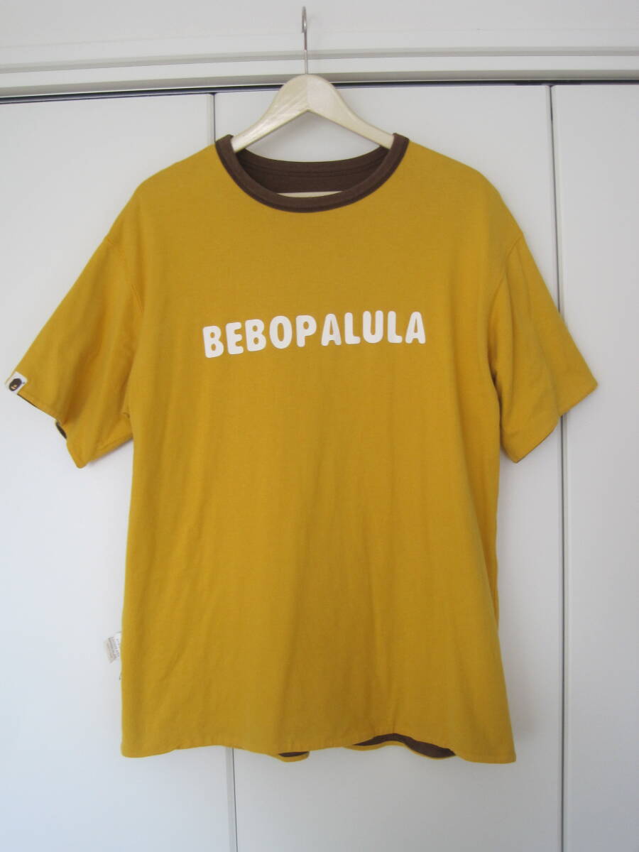 レア 90s 初期 A BATHING APE リバーシブル Tシャツ BEBOPALULA M拍卖