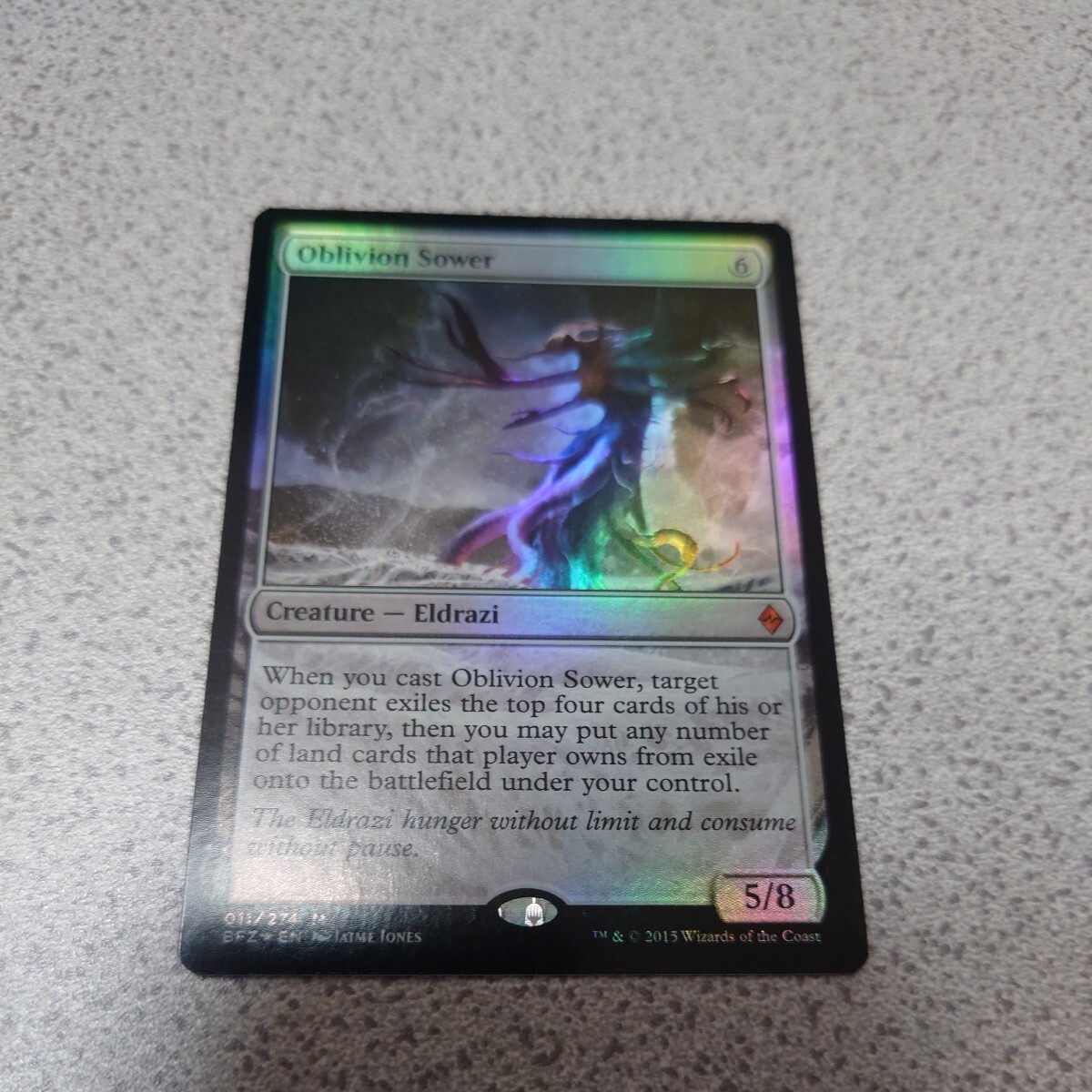 MTG BFZ 忘却蒔き 英語foil 一枚 即決拍卖