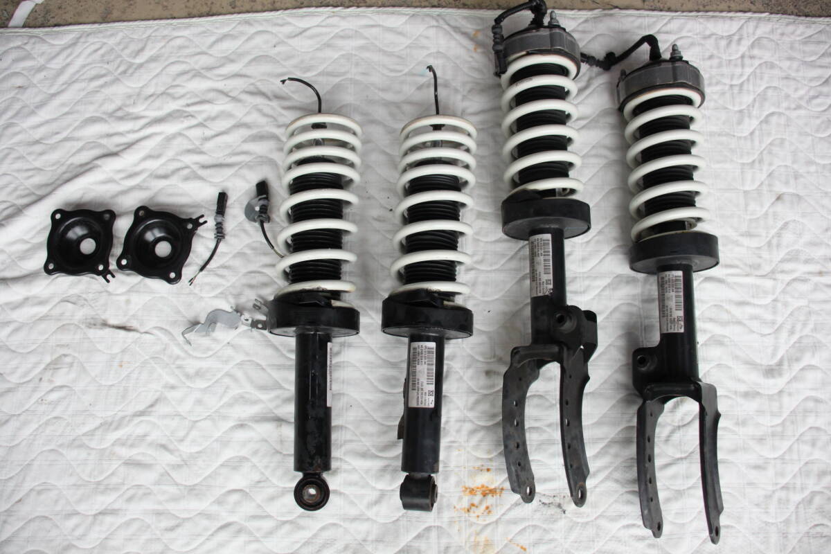 ★売り切り! 着払い ポルシェ カイエン プラチナエディション ZООM製ダウンサス 純正ショック その他付属品 1台分 中古品★拍卖