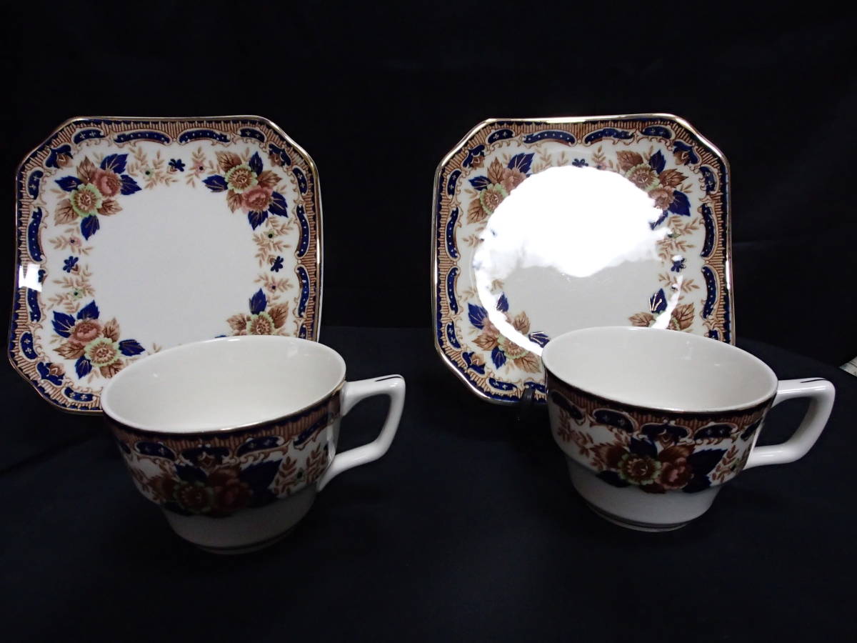 【NIKKO】【ダブルフェニックス】【レトロ】【オールド】【アンティーク】【昭和】コーヒーC&S(2客)未使用・箱なし・美品拍卖