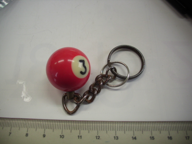 キーホルダー ■ビリヤードボール型■/#4868拍卖