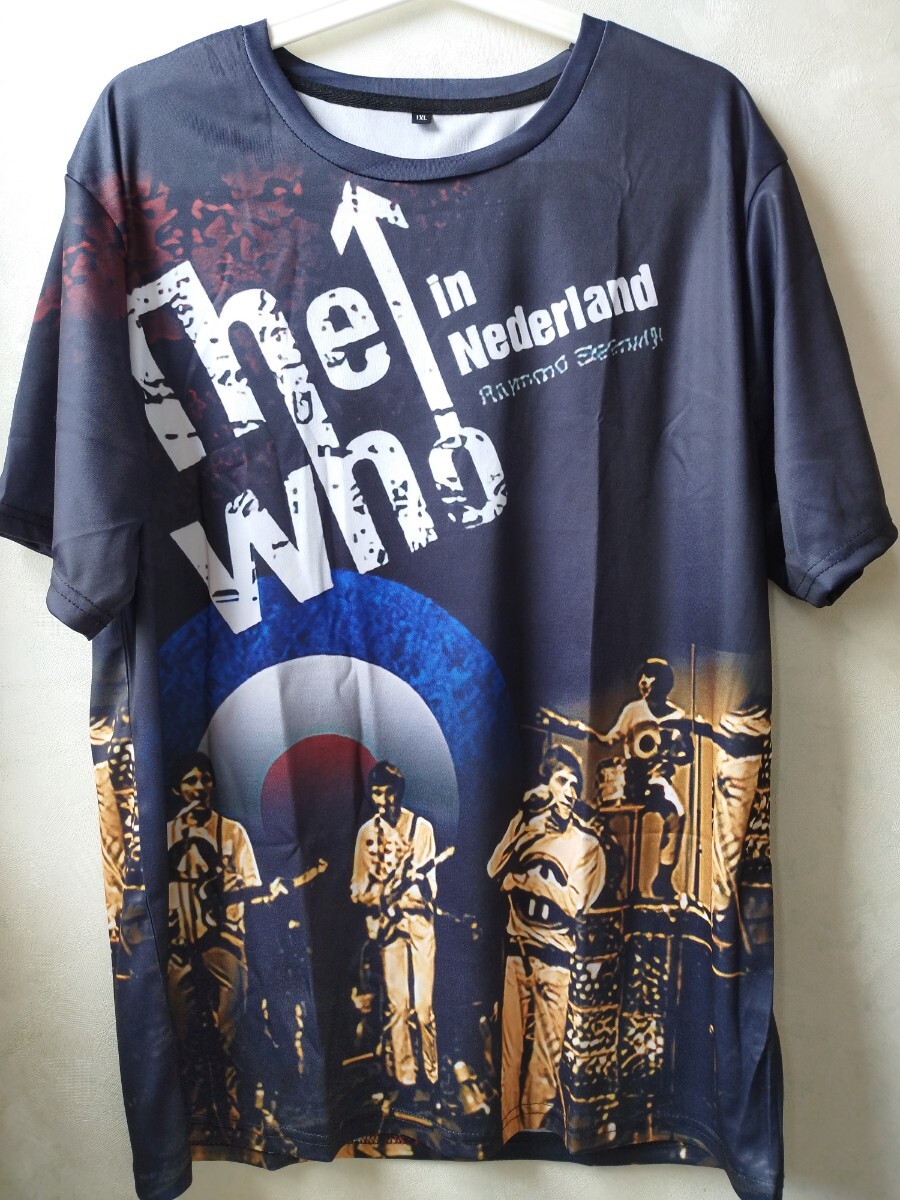 ♪ザ・フー THE WHO Live in Nederland T-shirt Tシャツ ピート・タウンゼント ロジャー・ダルトリー キース・ムーン拍卖