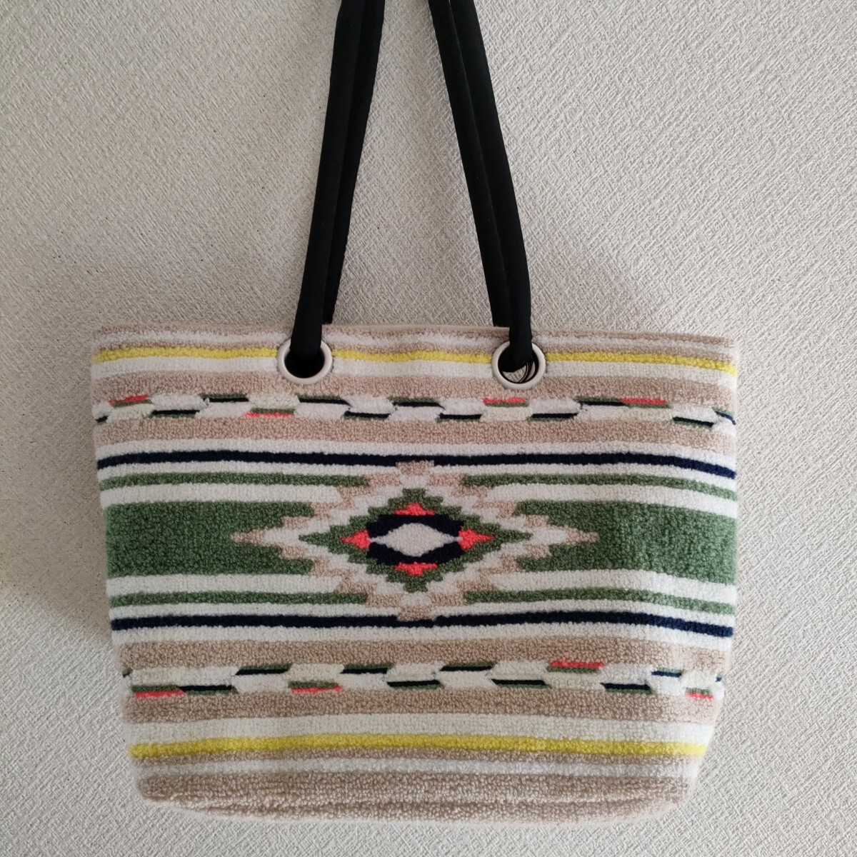 ARH CALIFORNIA アンティローザ ホリデイ エスニック柄 トート バッグ拍卖