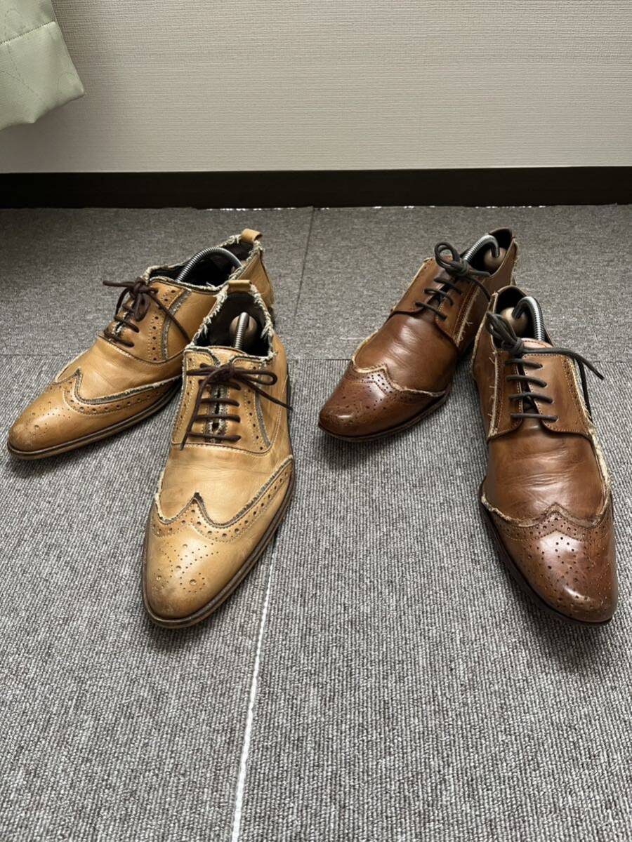bruno sergi 他 シューズ2足 25〜25.5拍卖