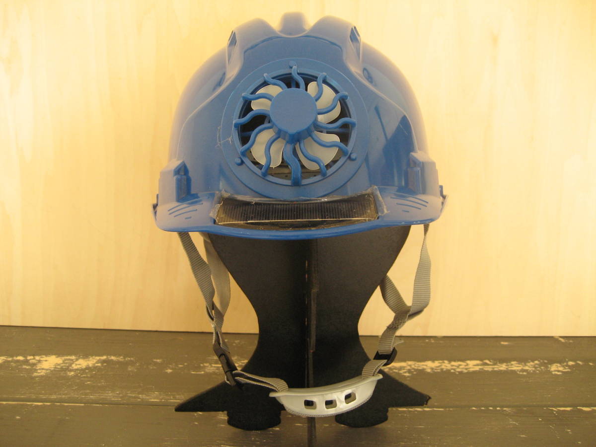 BD3a ブルー 定価5280円 年内 半額 2640円 即決 太陽光 ソーラー ファン ヘルメット ベースフィールドアイテム 拍卖